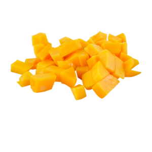 Mangoes - 3/8" Diced - 30 lb.